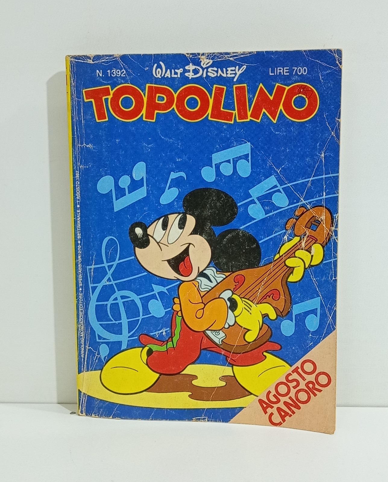 I147484 TOPOLINO libretto n. 1392 - Mondadori 1982