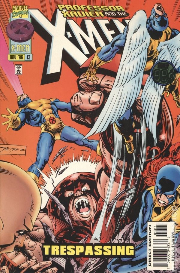 Il Professor Xavier e gli X-Men #13 VF 1996 Immagine Stock
