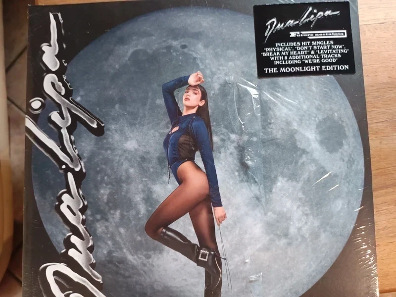 Vinyle Dua Lipa future nostalgia Moonlight édition