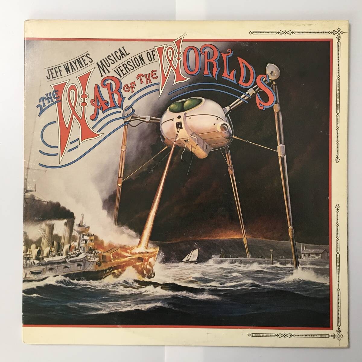 JEFF WAYNE WAR OF THE WORLDS PHIL LYNOTT THIN LIZZY UK pressing