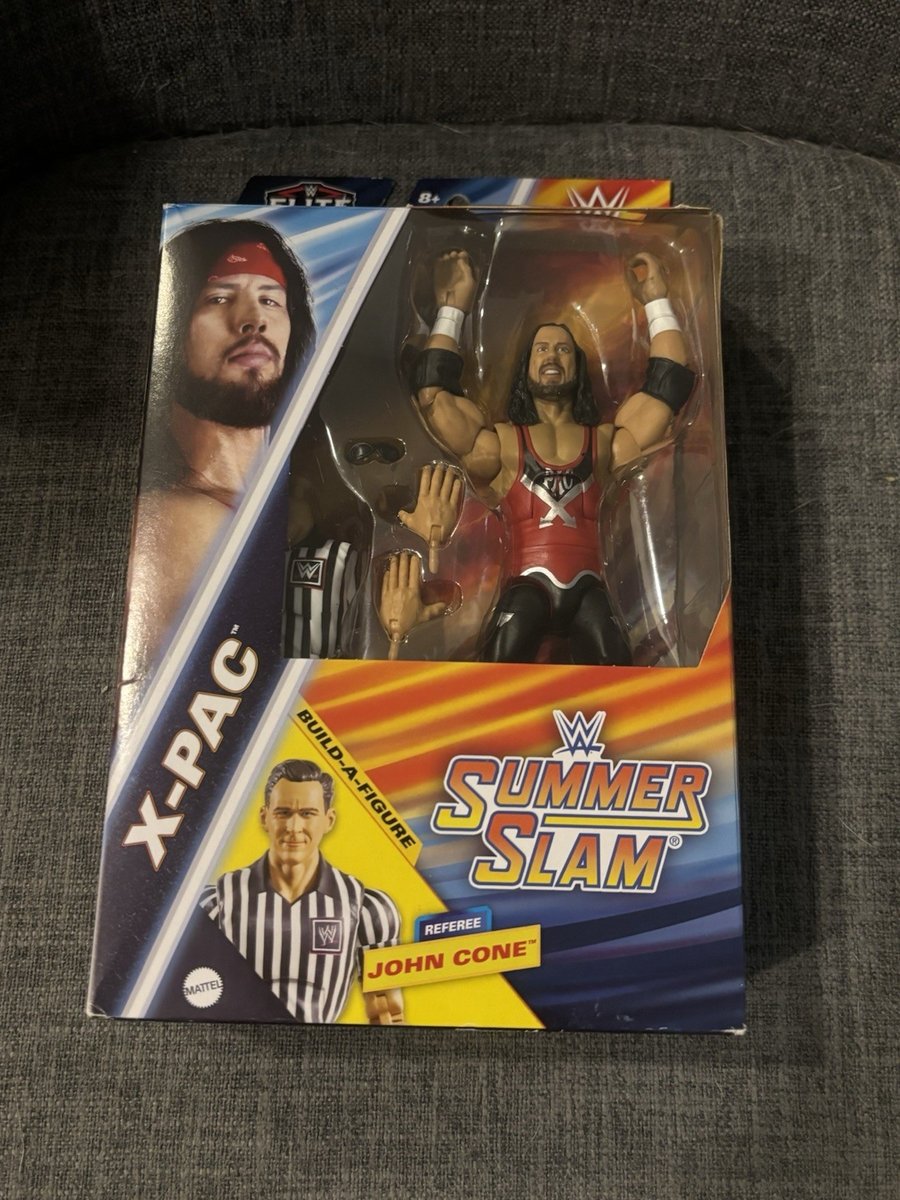 X-PAC WWE Action Figure Elite Collection Summer Slam nuovo con scatola