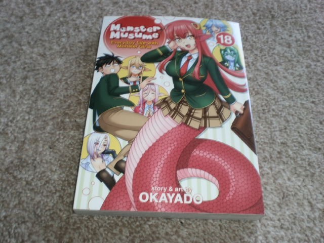 Monster Musume Everyday Life With Monster Girls Volume 18 Okayado First Printing