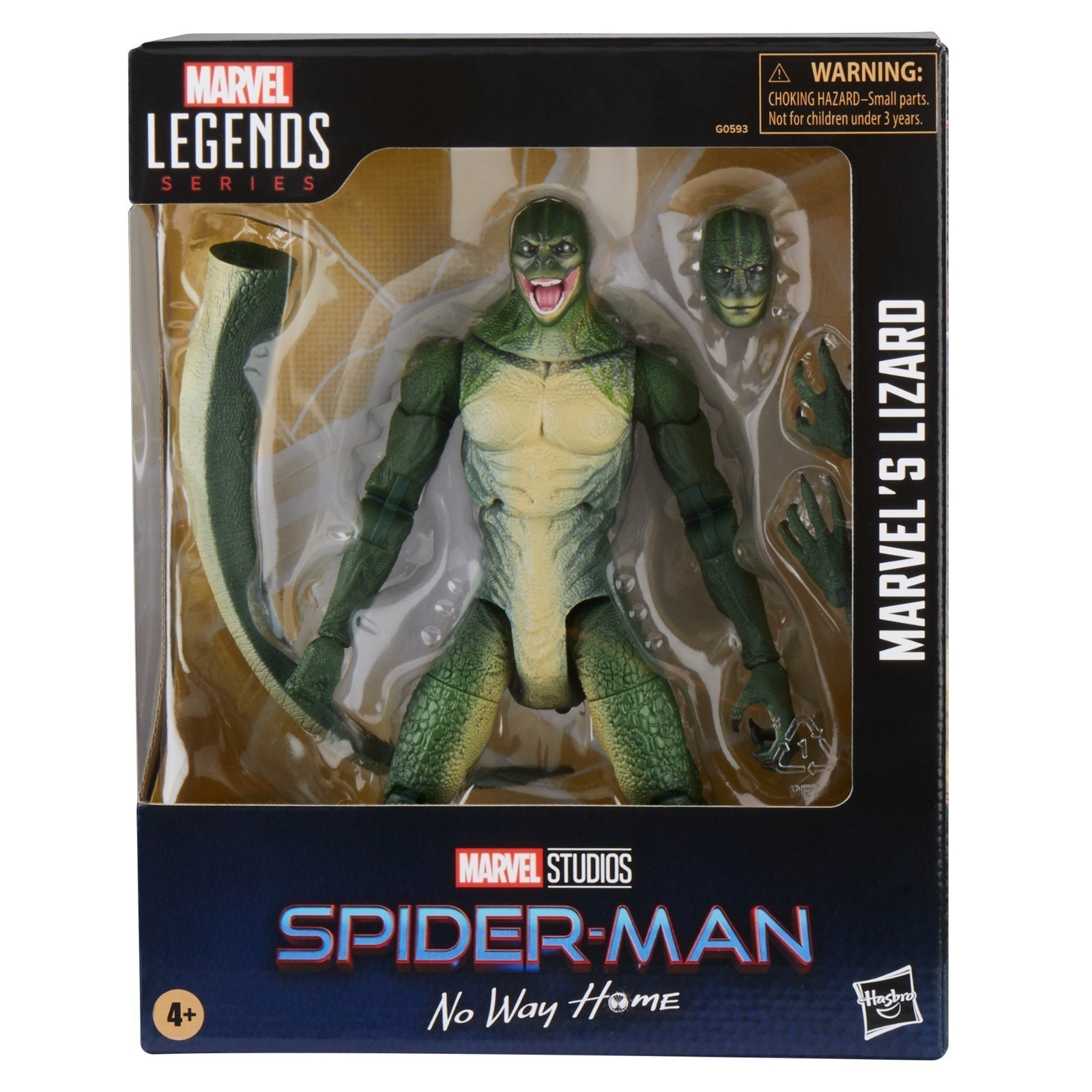 Marvel Legends Deluxe 6" Lizard Spider-Man No Way Home MCU versione film 250601