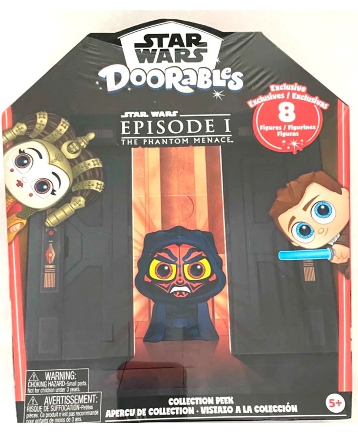 Disney Doorables Star Wars Phantom Menace Episode One Collection Peek 8 Figures