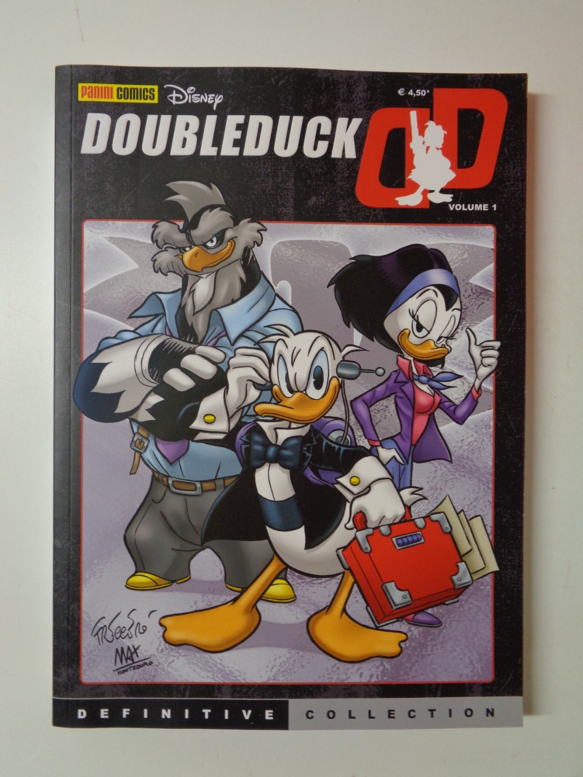 DOUBLEDUCK 1/9 SERIE COMPLETA ED. PANINI CONDIZIONI COME NUOVI