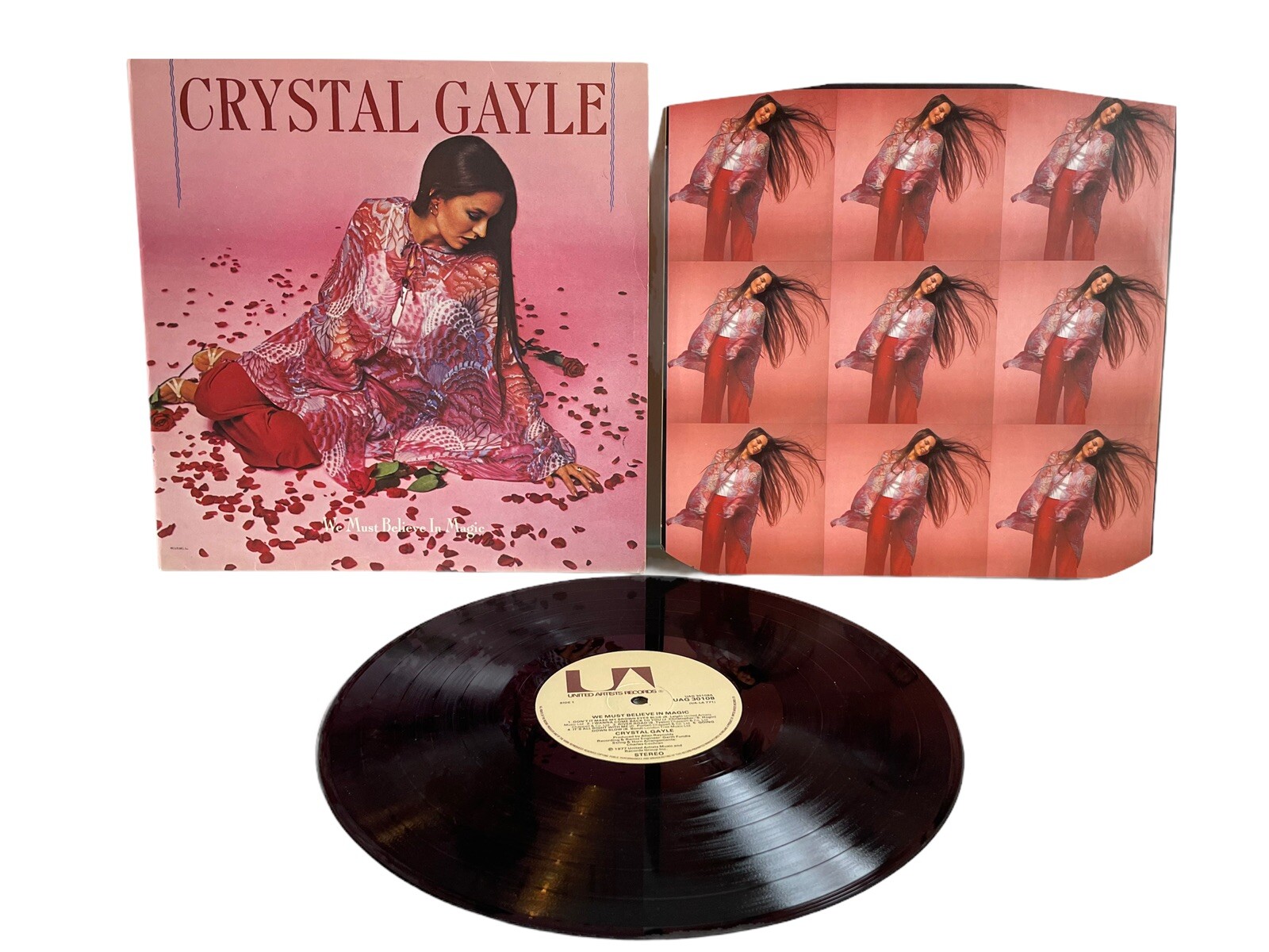 Crystal Gayle – We Must Believe in Magic LP Vinyl 1977 United Artists Country