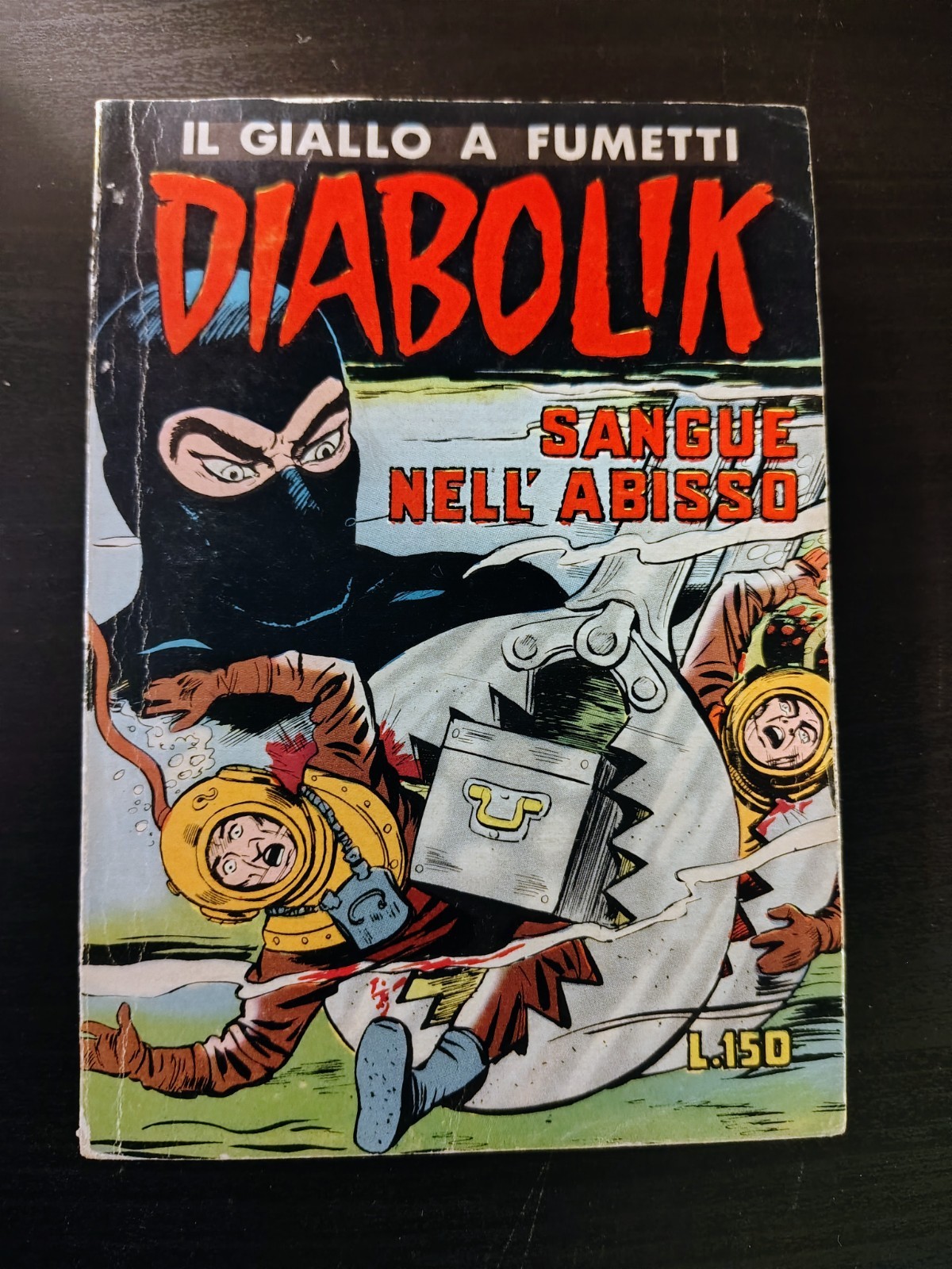 DIABOLIK 22 Seconda Serie Anno II - "Sangue nell'abisso"