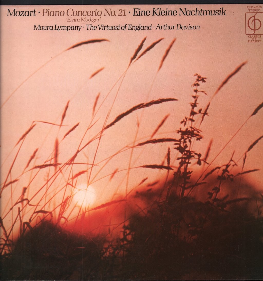 CFP40009 Moura Lympany / Virtuosi of England / Arthur Davison Mozart - Piano