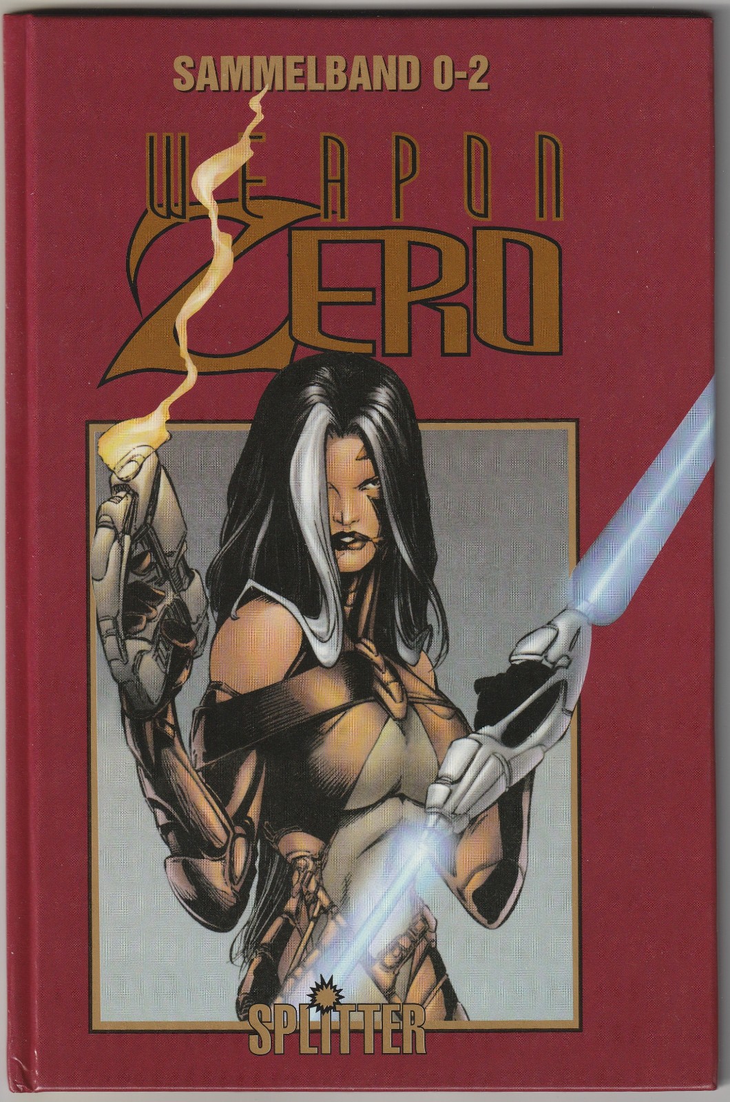 ✪ NASTRO DA COLLEZIONE ARMA ZERO #0-2, splitter/immagine COMIC TRADE PAPERBACK TOP Z1