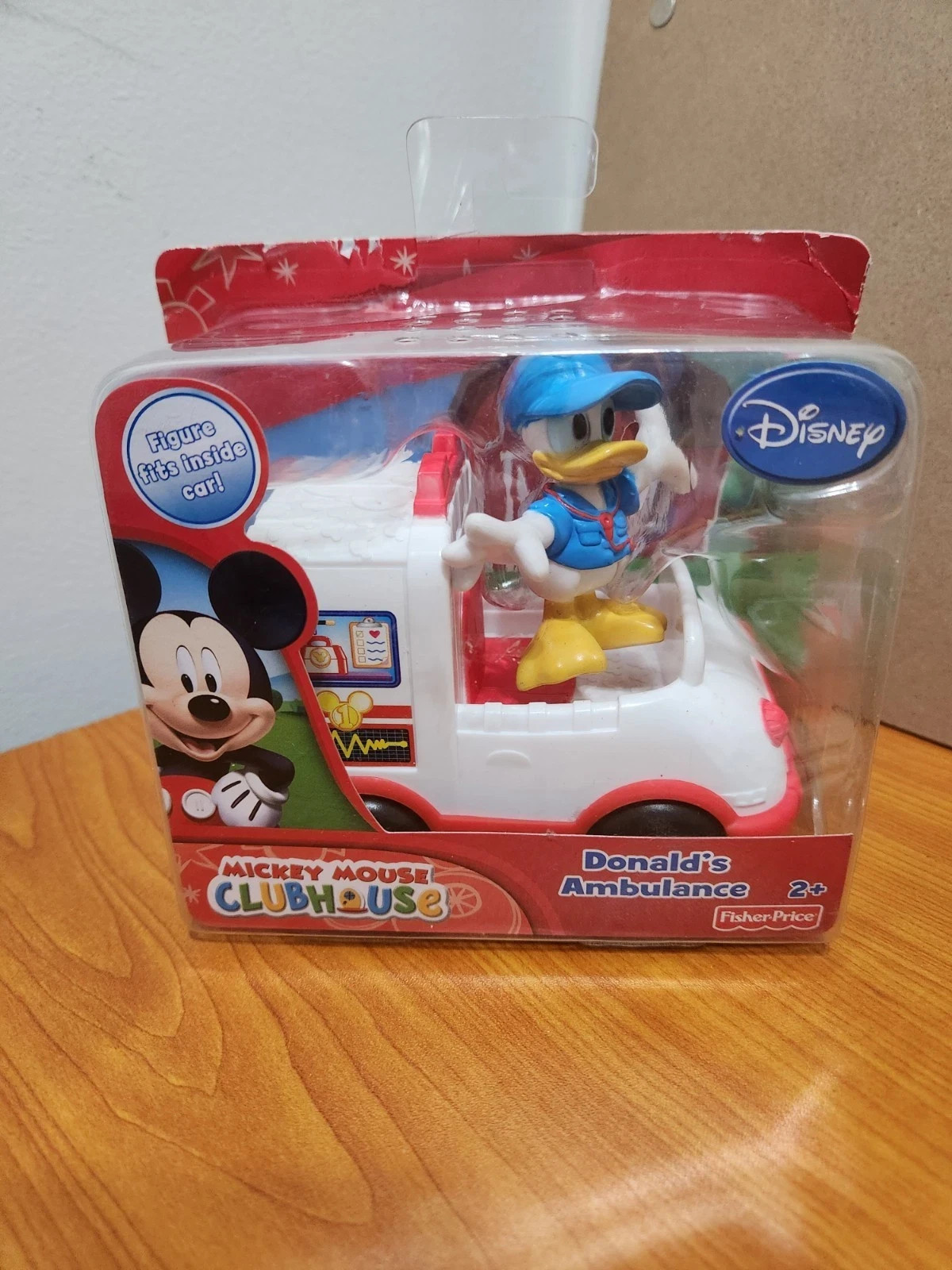 Fisher-Price Disney Mickey Mouse Clubhouse Donald Duck’s Ambulance Car & Figure
