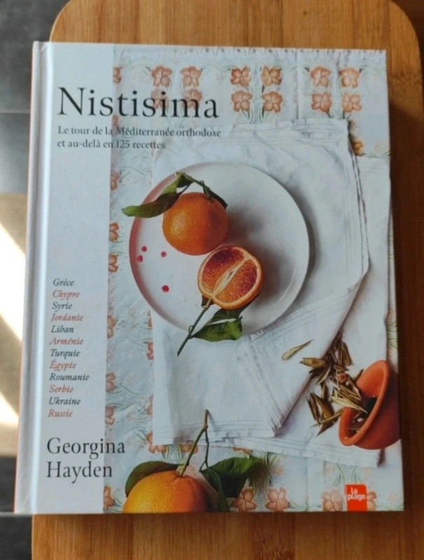 Nistisima  livre de cuisine
