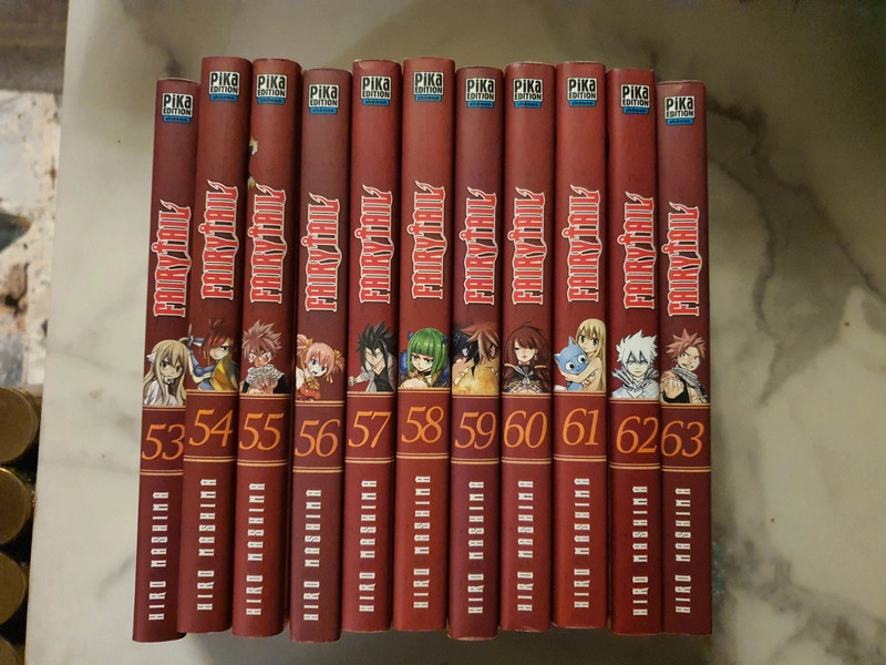 Fairy tail tome 53 à 63