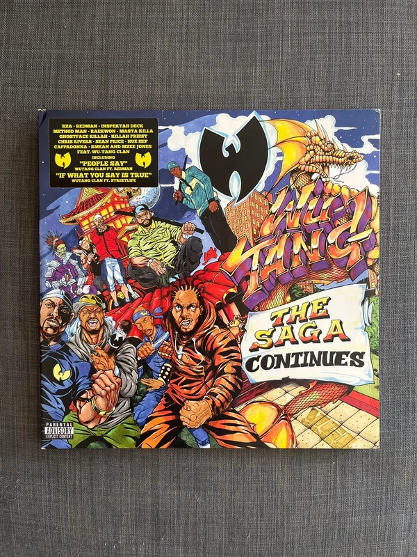 The saga continues vinyle Wu Tang Clan.