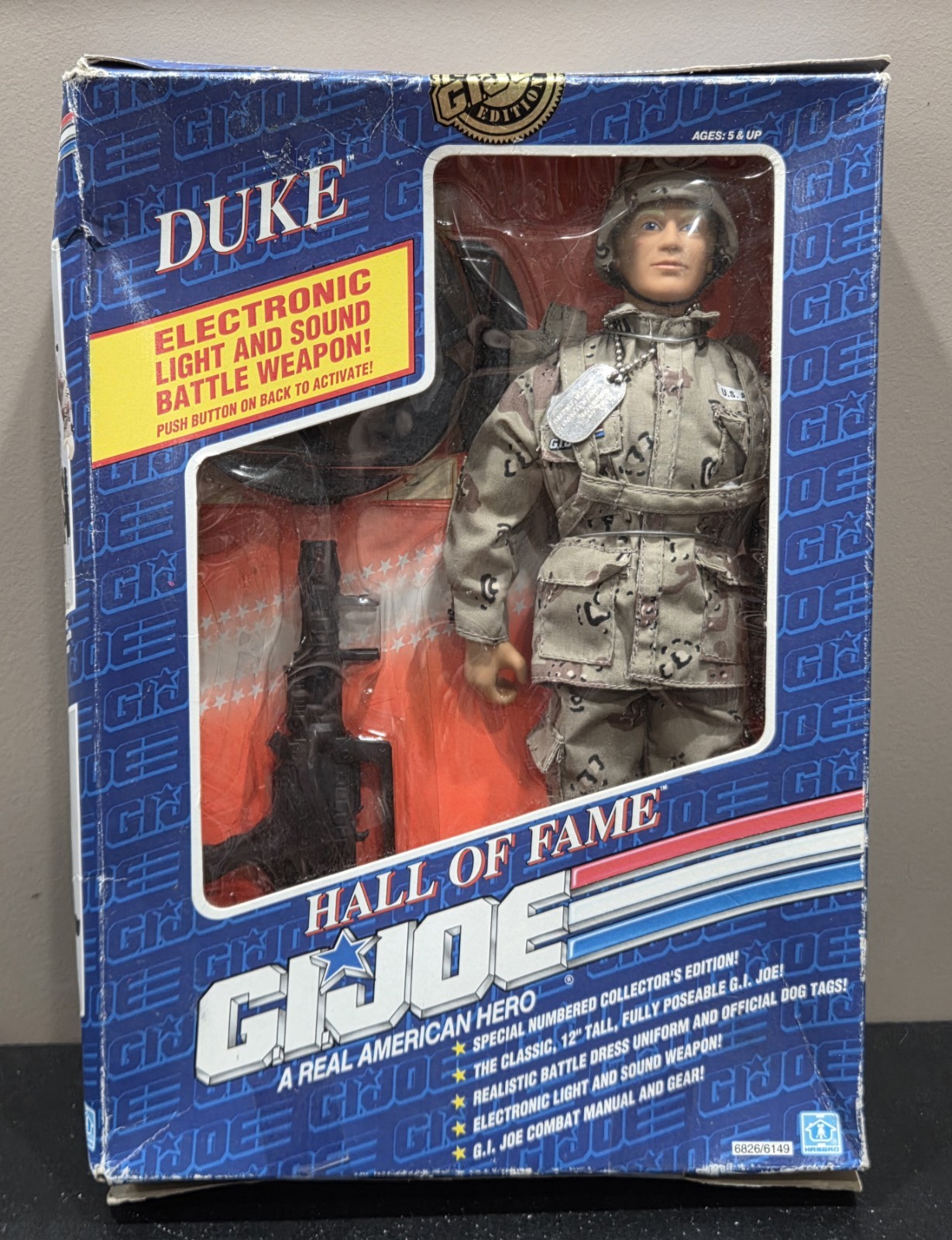 G.I. Joe Duke Hall Of Fame Modellino 12 Pollici Edizione da Collezione 1991