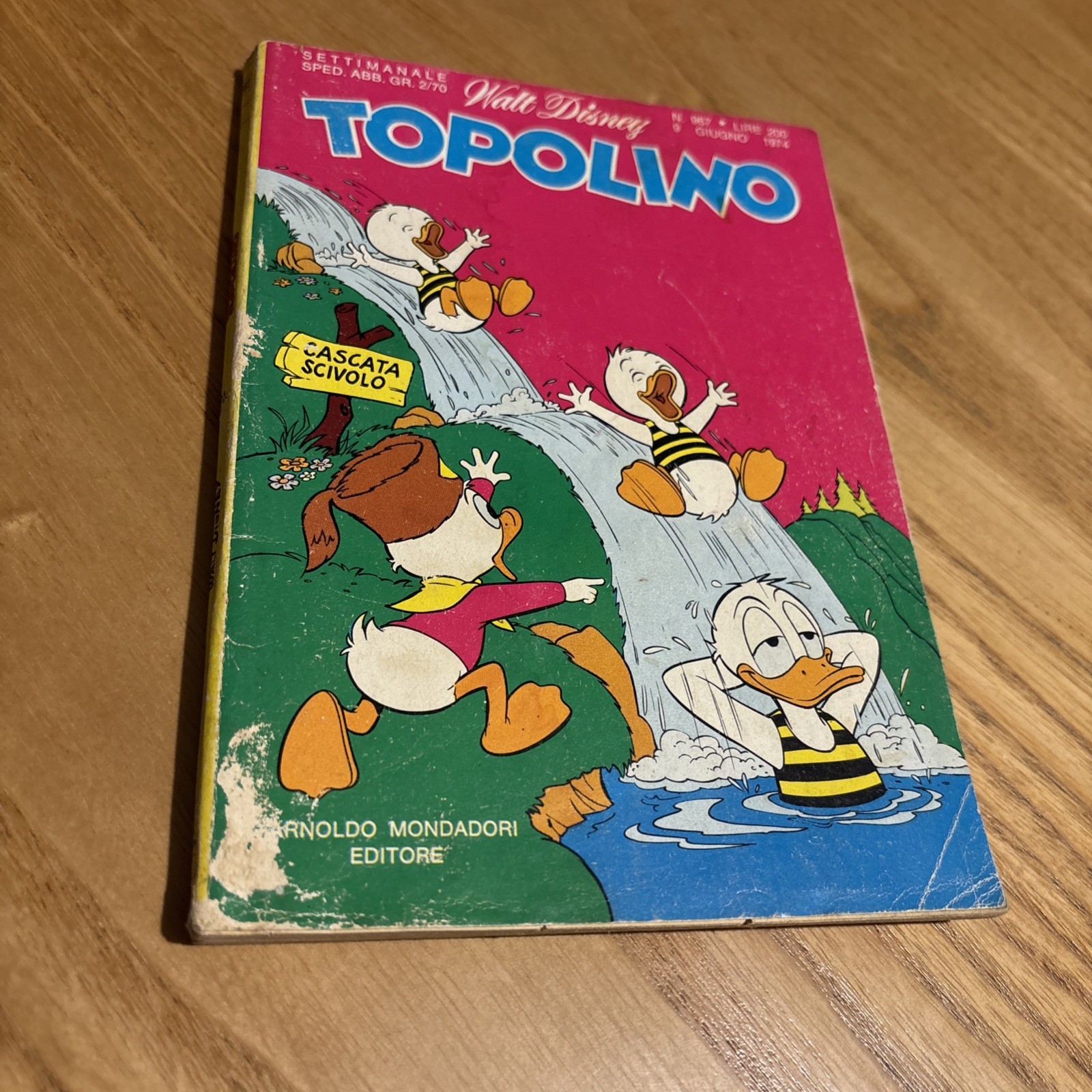 Topolino n.967 1974 Arnoldo Mondadori editore