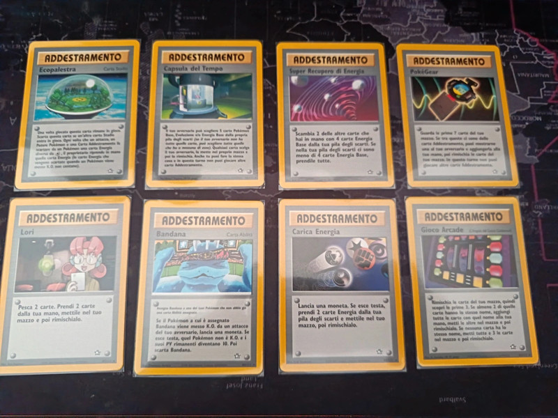 Carte rare addestramento Neo genesis