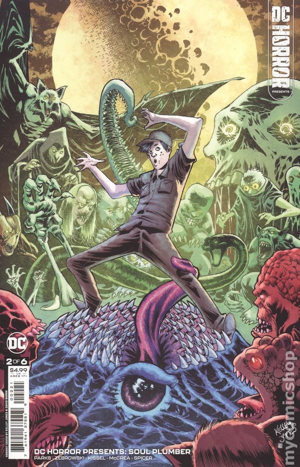 DC Horror Presents Soul Plumber #2B Jones variante quasi nuovo 2022 immagine stock