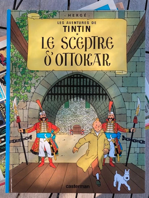 lot de 10 BD Tintin