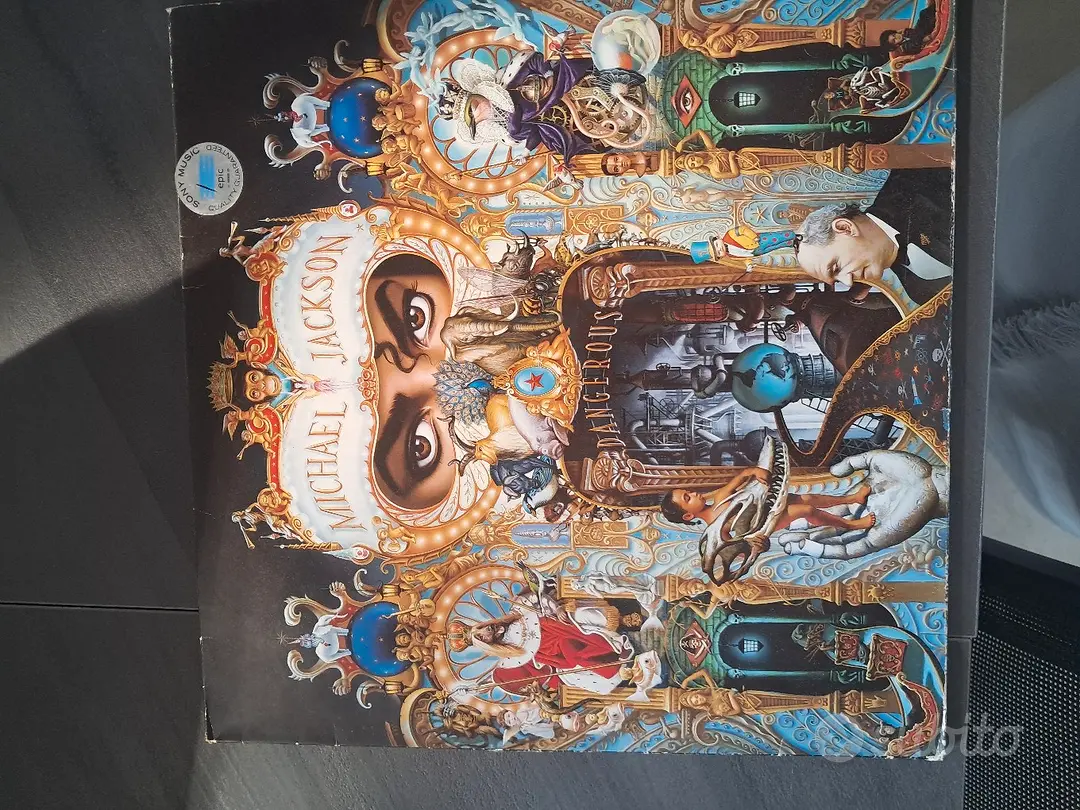 disco doppio LP Dangerous  - Michael Jackson 
