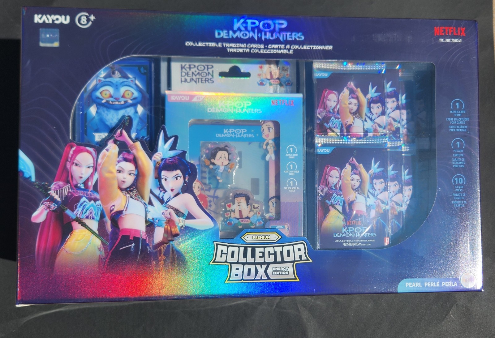 KAYOU KPop Demon Hunters Costco Exclusive Energy Edition Scatola da Collezione Sigillata