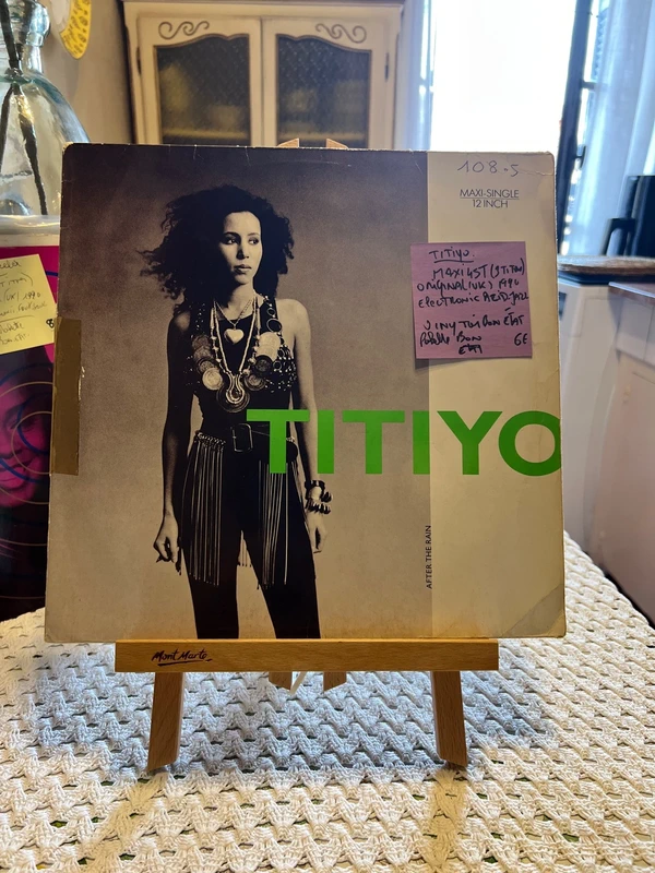 Vinyles titiyo maxi 45t 3 titres original uk london 1990 acid jazz