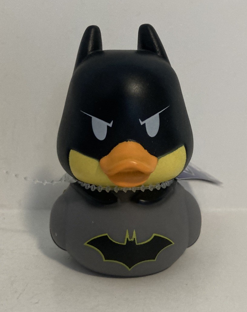 NWT WB DC Batman 2.75” Jeep Rubber Duck Cruise Toy ~ SAME DAY SHIP ~