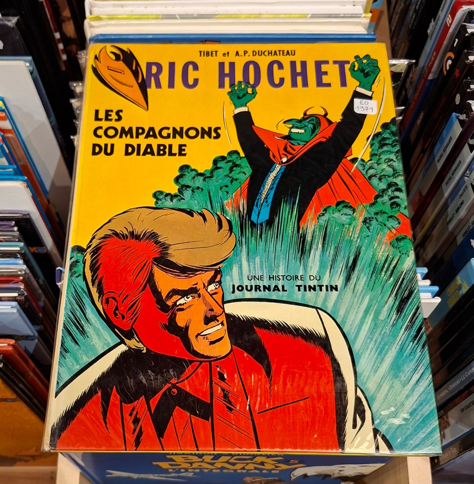 Ric Hochet T.13 Les compagnons du diable _ Tibet - Duchâteau _E.O. Dargaud 1971
