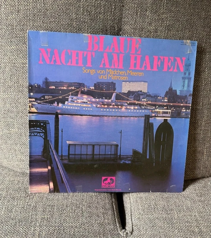 Marcato Blaue Nacht am Hafen Rainer Thomas Vinyl LP Schallplatte Vintage