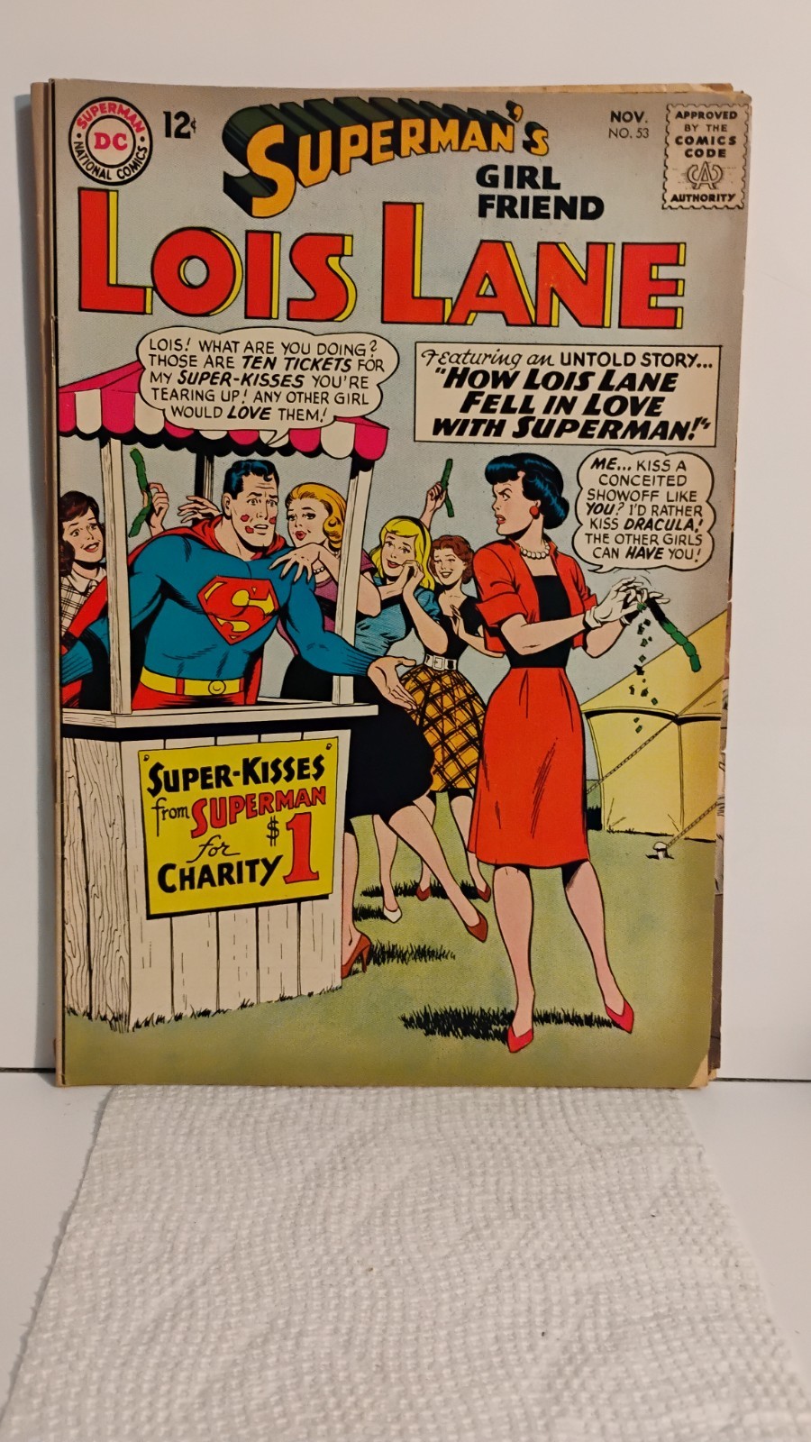 Superman's Girlfriend Lois Lane # 53 Origin (DC,1964) OTTIMO STATO/BENE OR BETTER