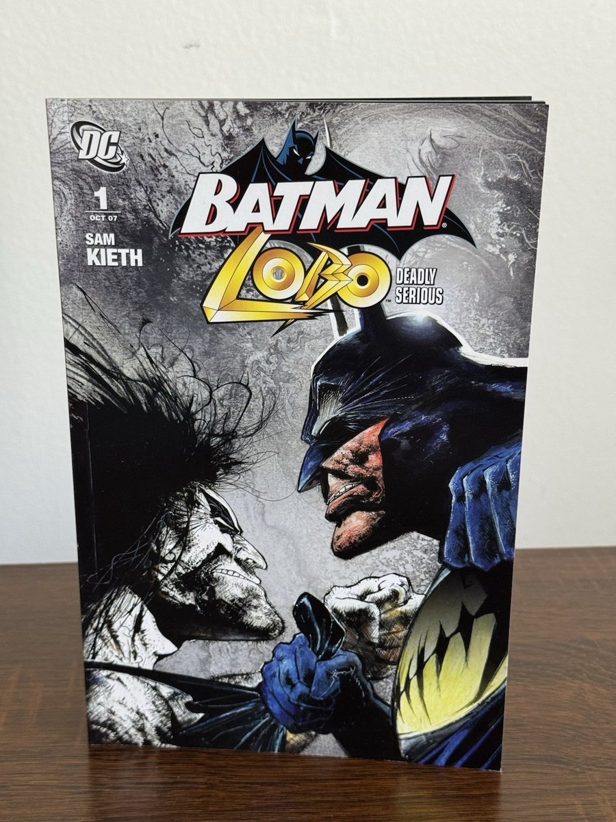 Batman Lobo Deadly Serious #1 VF/NM Sam Kieth Art