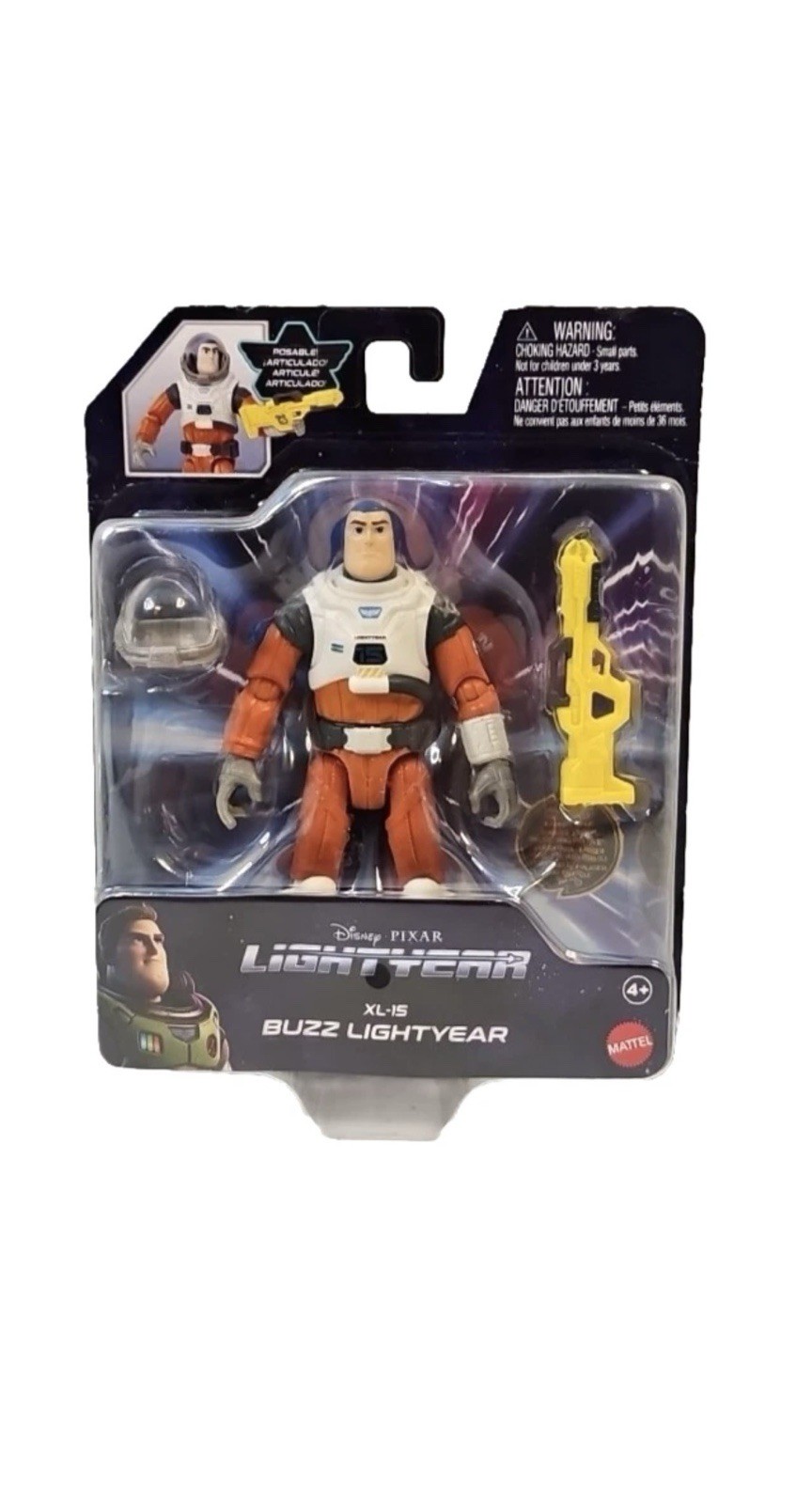 Disney e Pixar Lightyear XL-15 Buzz Lightyear action figure giocattolo nuovo