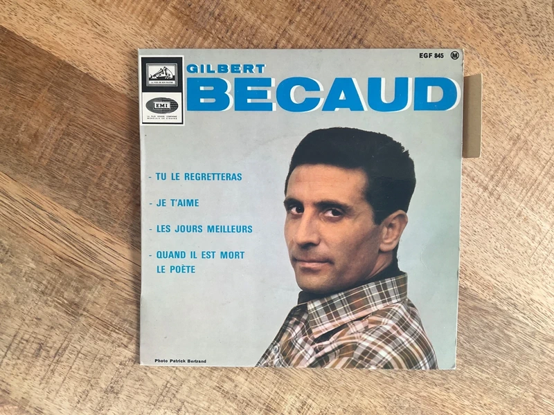 45 tours Gilbert Becaud - tu le regretteras