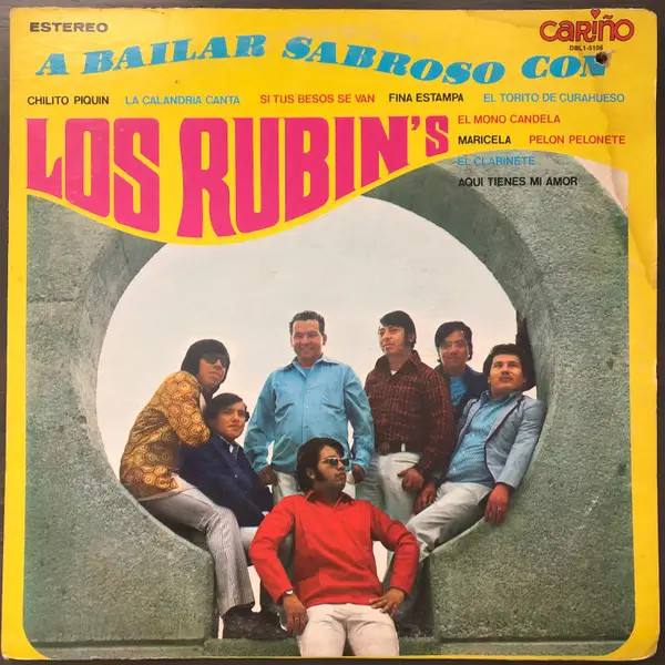 Los Rubins A Bailar Sabroso Con NEAR MINT Carino Vinyl LP