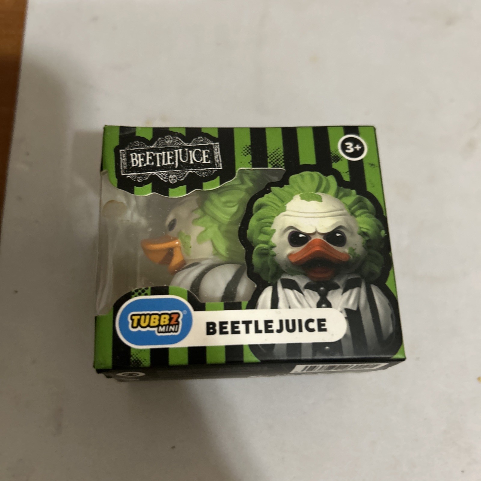 Mini Tubbz Beetlejuice Anatra di Gomma NUOVO