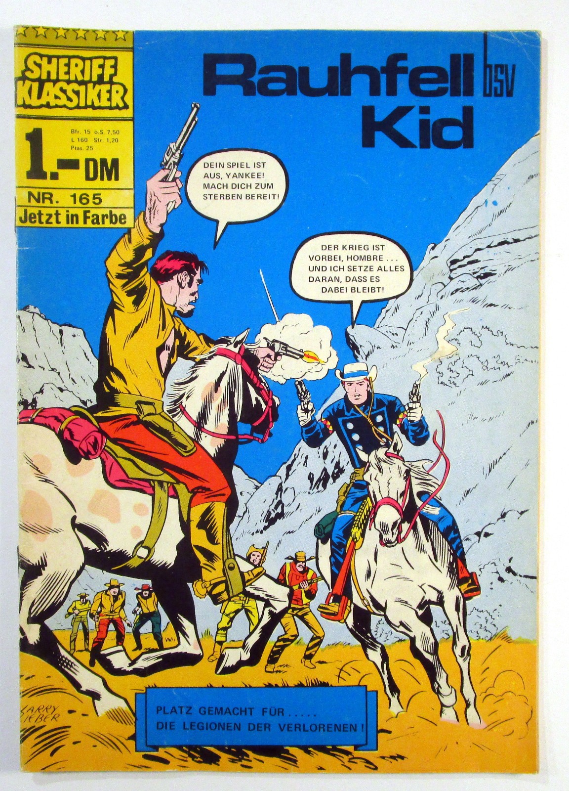 Sceriffo Classico Fumetto n.165 Originale BSV Editore 1964 - 1973 Z 2