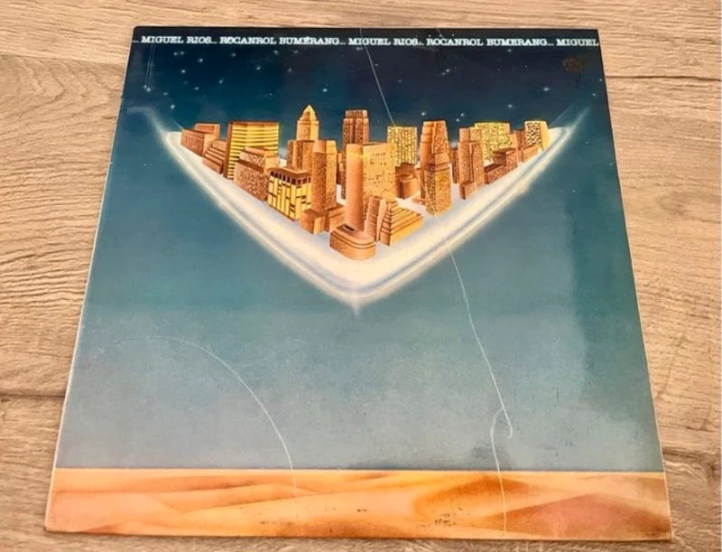LP original Miguel Ríos: Rocanrol Bumerang (1980)