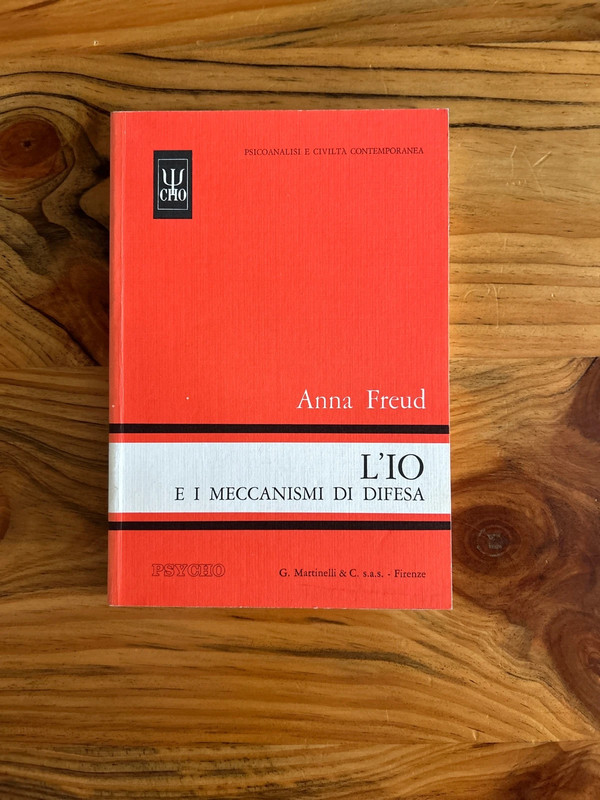 Libro L’Io e i meccanismi di difesa di Anna Freud