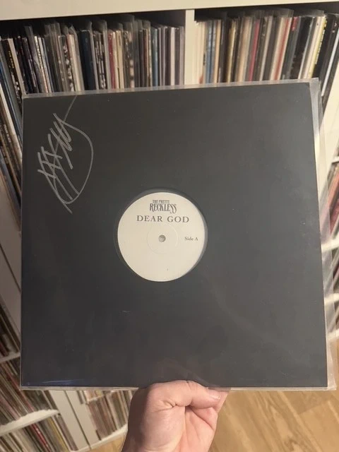 The Pretty Reckless – Dear God vinyle blanc 300 ex. signé Taylor Momsen