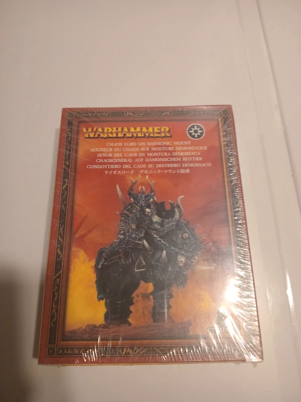 Warhammer metal chaos lord vintage