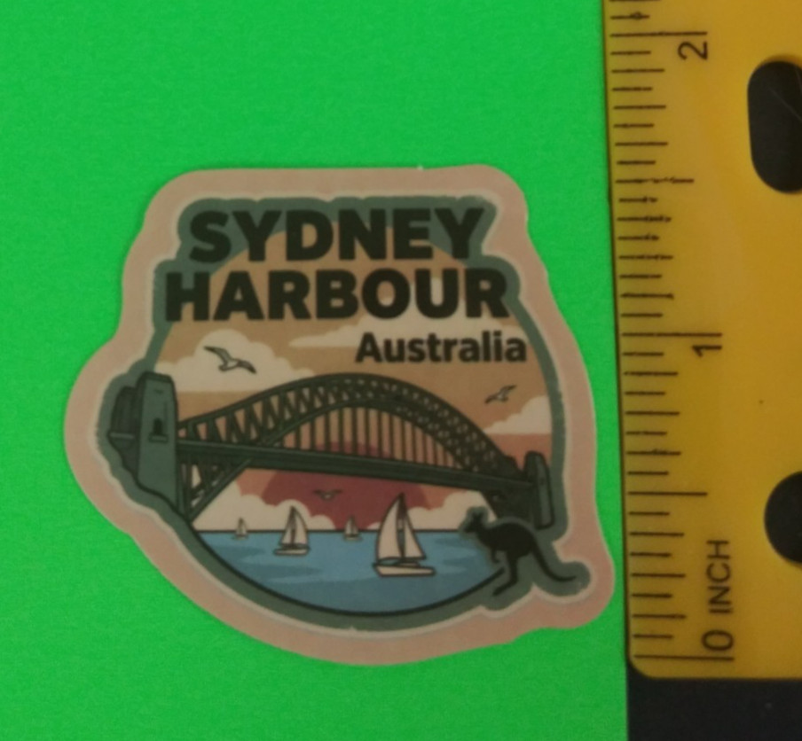 Adesivo da viaggio Sydney Harbour Australia (A)