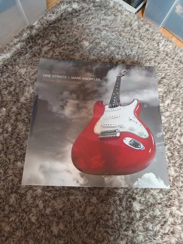 Vinyle the best of dire straits & mark knopfler private investigations