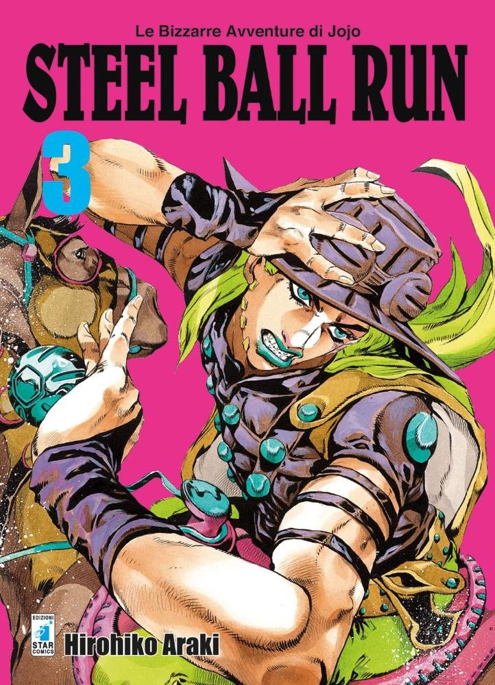 Haruichi Furudate LE BIZZARRE AVVENTURE DI JOJO n. 53 STEEL BALL RUN n. 3 Star C