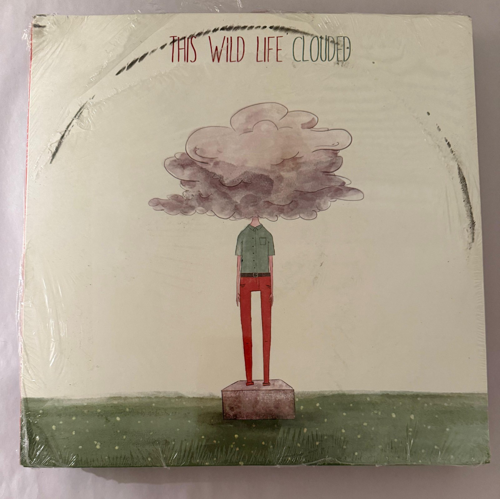 THIS WILD LIFE – CLOUDED - VINYL LP 2014 EPITAPH - DAMAGED COVER - A30