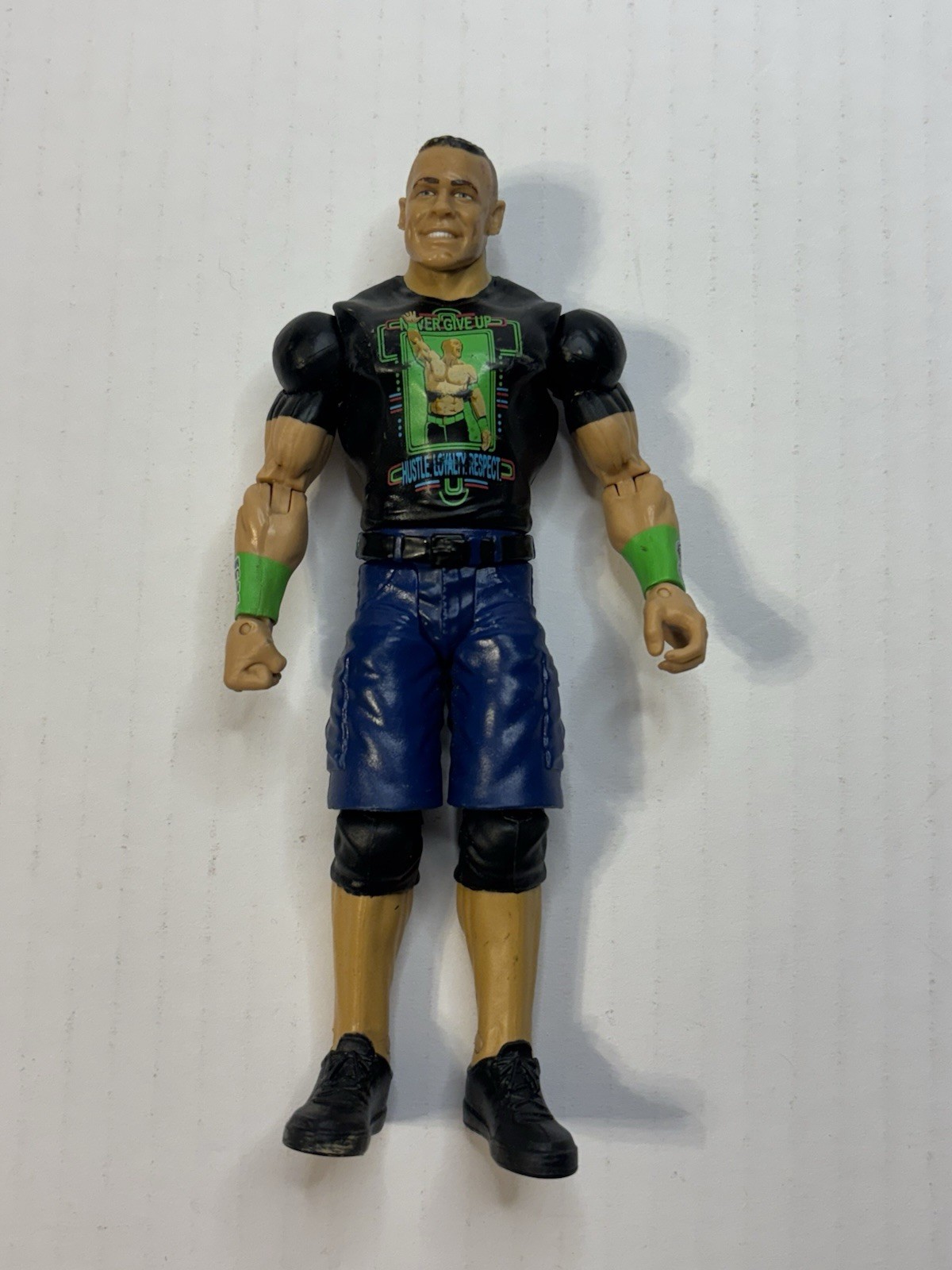 WWE John Cena 7" Wrestling Action Figure Never Give Up Mattel 2013