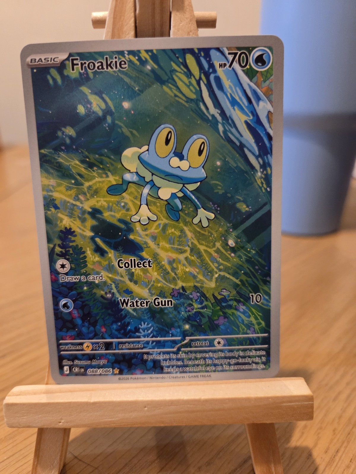 Pokemon TCG - Froakie 088/086 - Chaos Rising - Illustration Rare Card