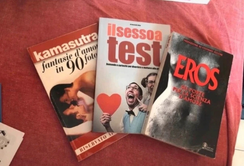Lotto 3 Libri: Kamasutra + Il Sesso a Test + Eros (Oscar Mondadori)