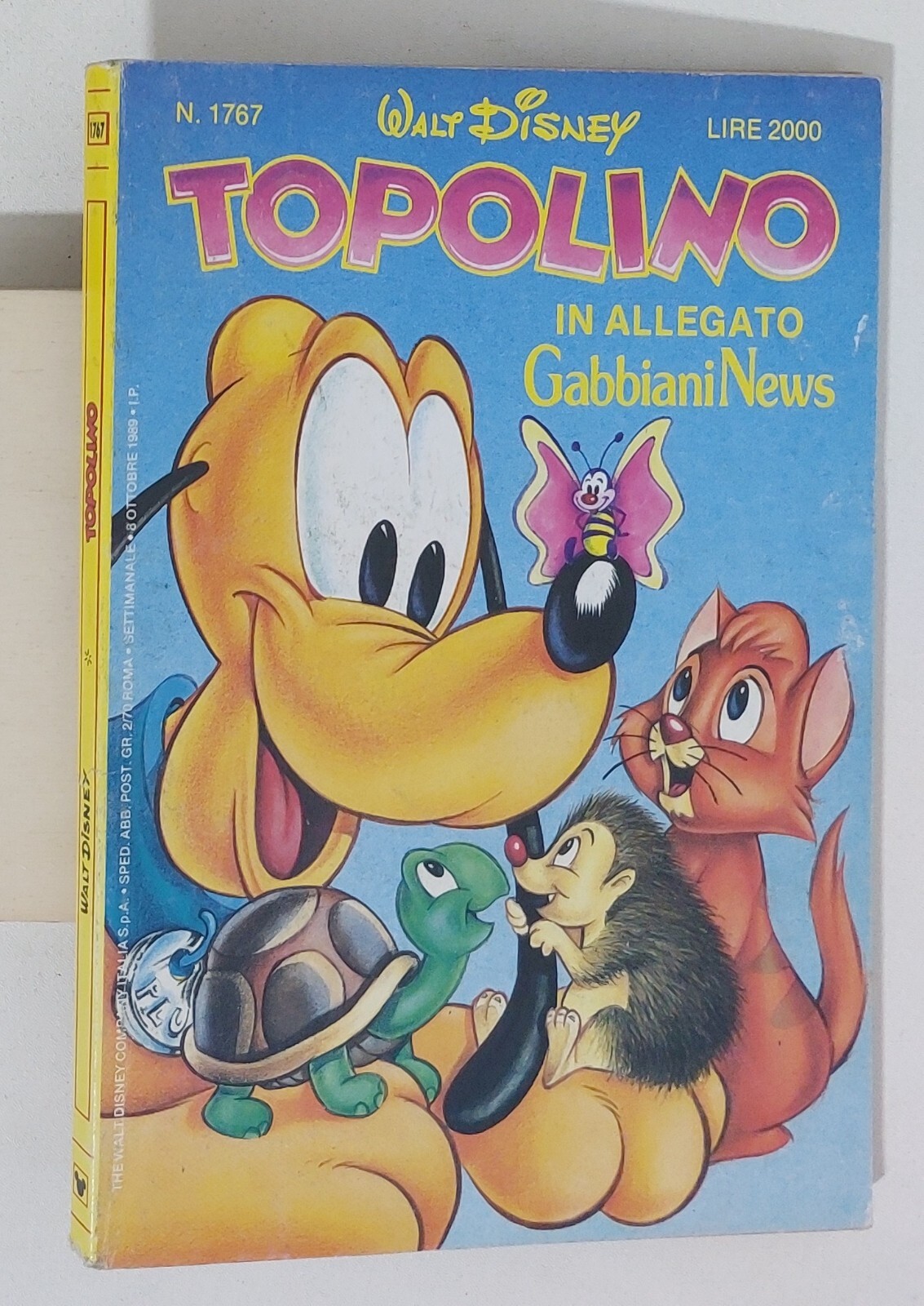 65161 TOPOLINO libretto n. 1767 - Disney 1989