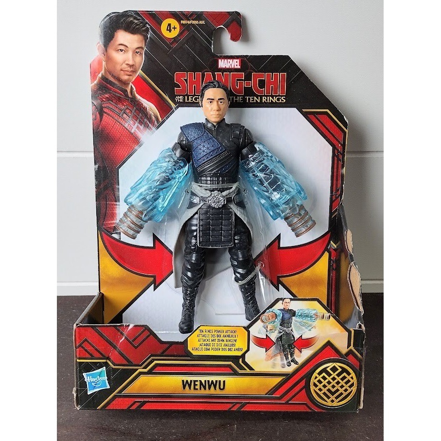 Marvel Shang Chi la Leggenda dei Dieci Anelli Wenwu Action Figure Power Attack