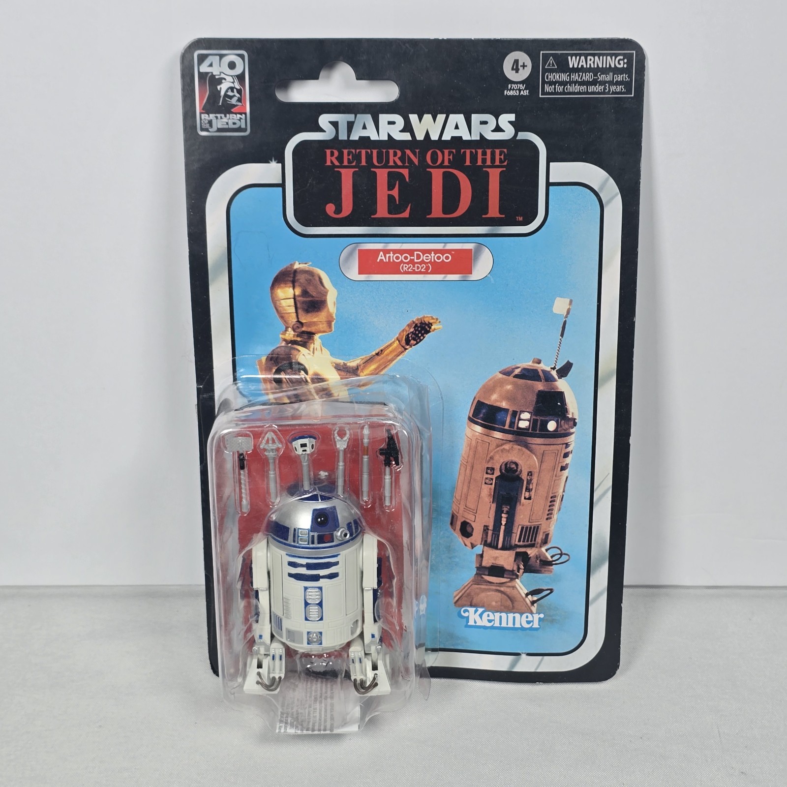 2016 Star Wars Black Series R2-D2 Artoo-Detoo 40° Anniv NUOVO LEGGI scatola usura