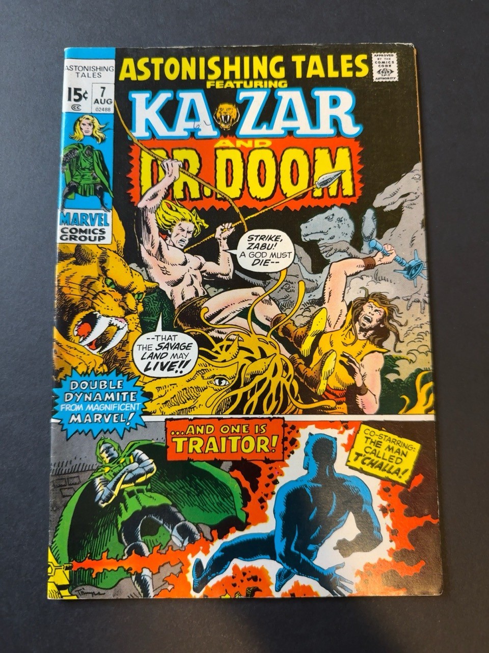 Astonishing Tales #7 1971 Marvel Herb Trimpe Roy Thomas 7.0